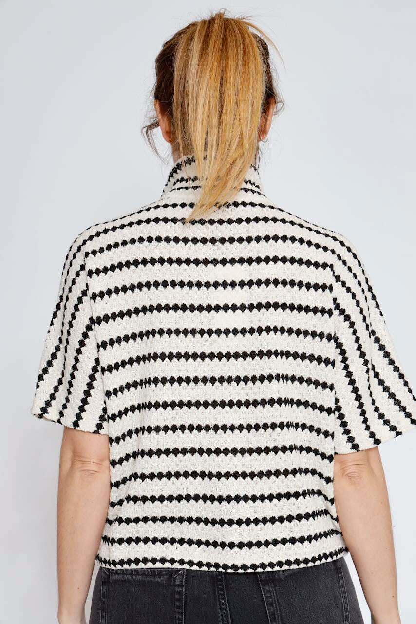 CAMISA FCLEO-NEGRO/BEIGE