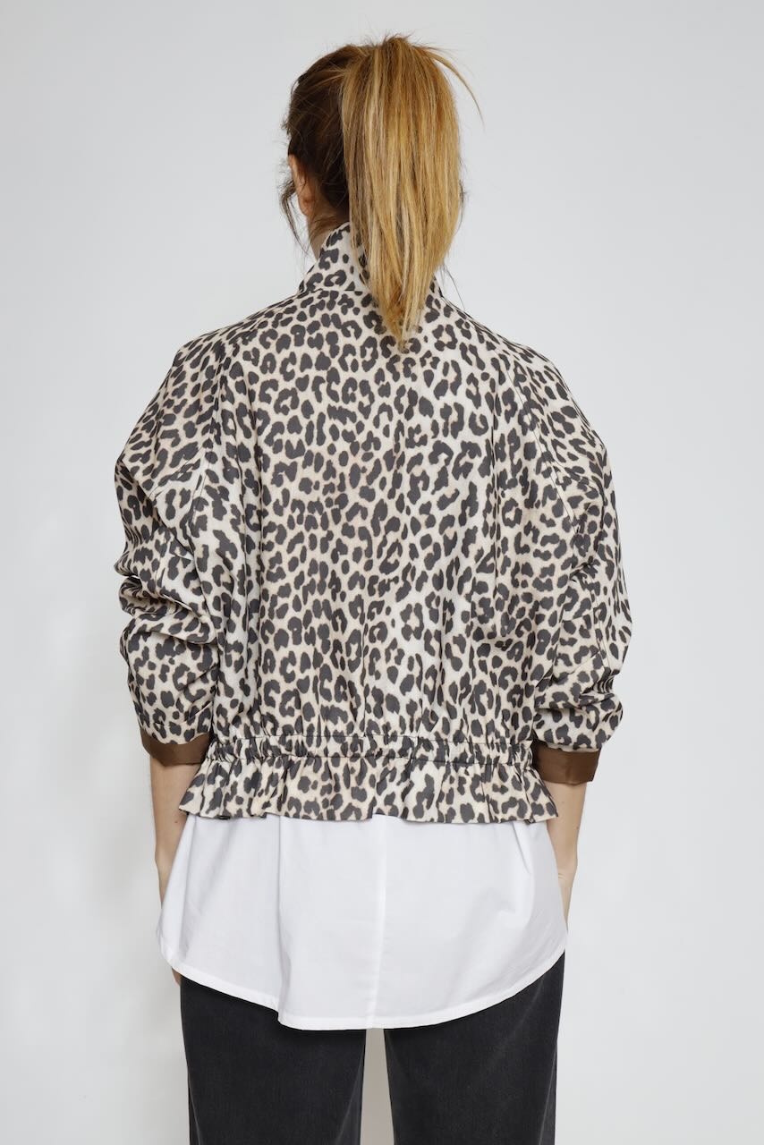 BOMBER 63-1030-ANIMAL PRINT