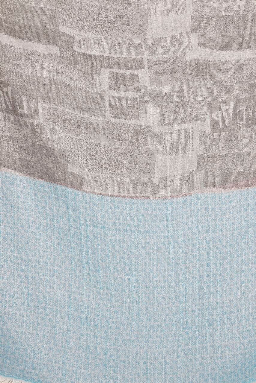 PAÑUELO SS592-GRIS/ROSA