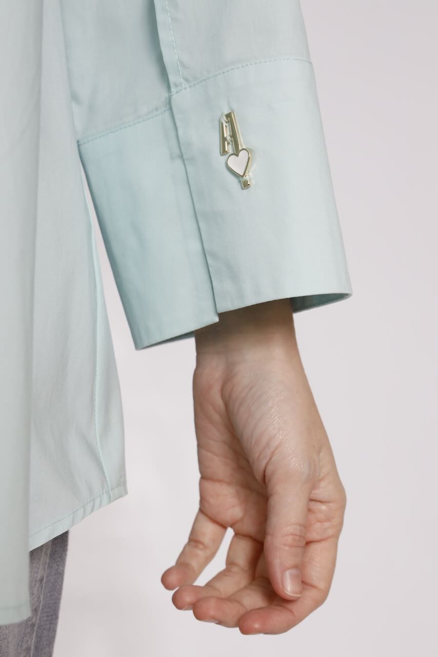 CAMISA 63-7013-VERDE AGUA