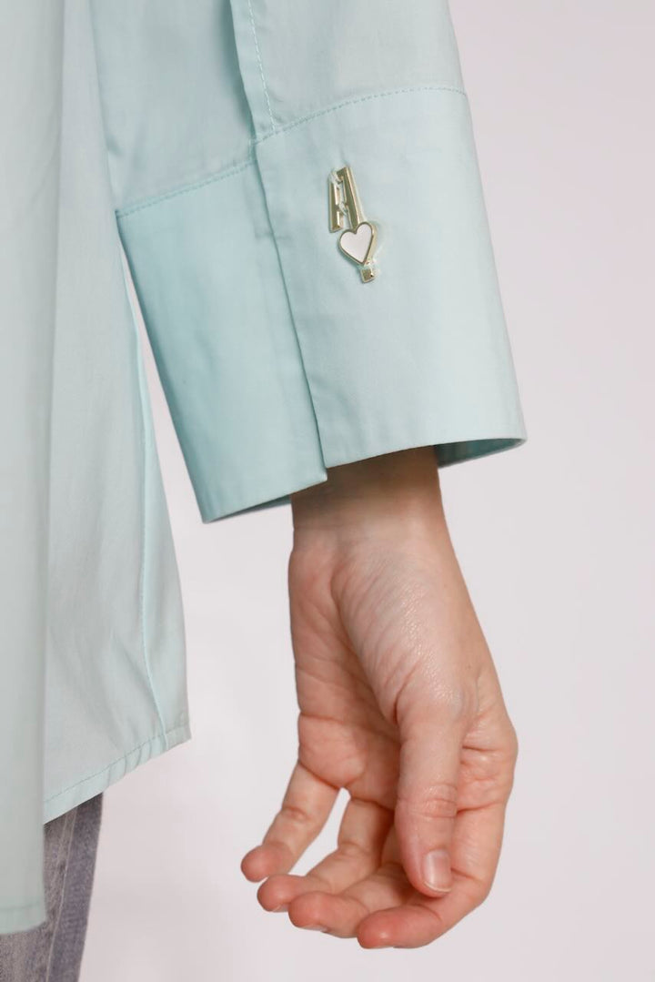 CAMISA 63-7013-VERDE AGUA