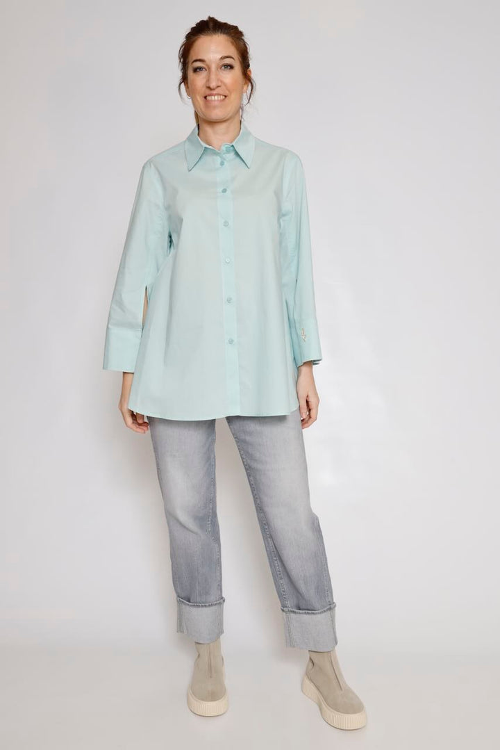 CAMISA 63-7013-VERDE AGUA