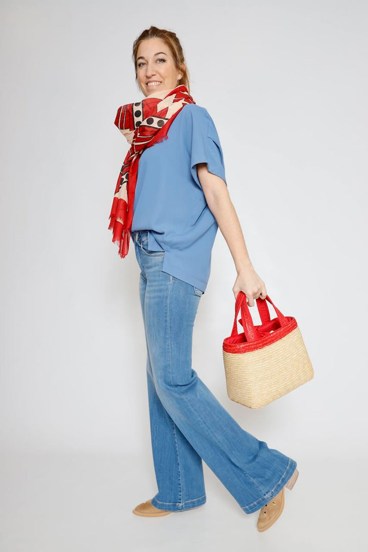 ESTOLA SER453-ROJO/NEGRO