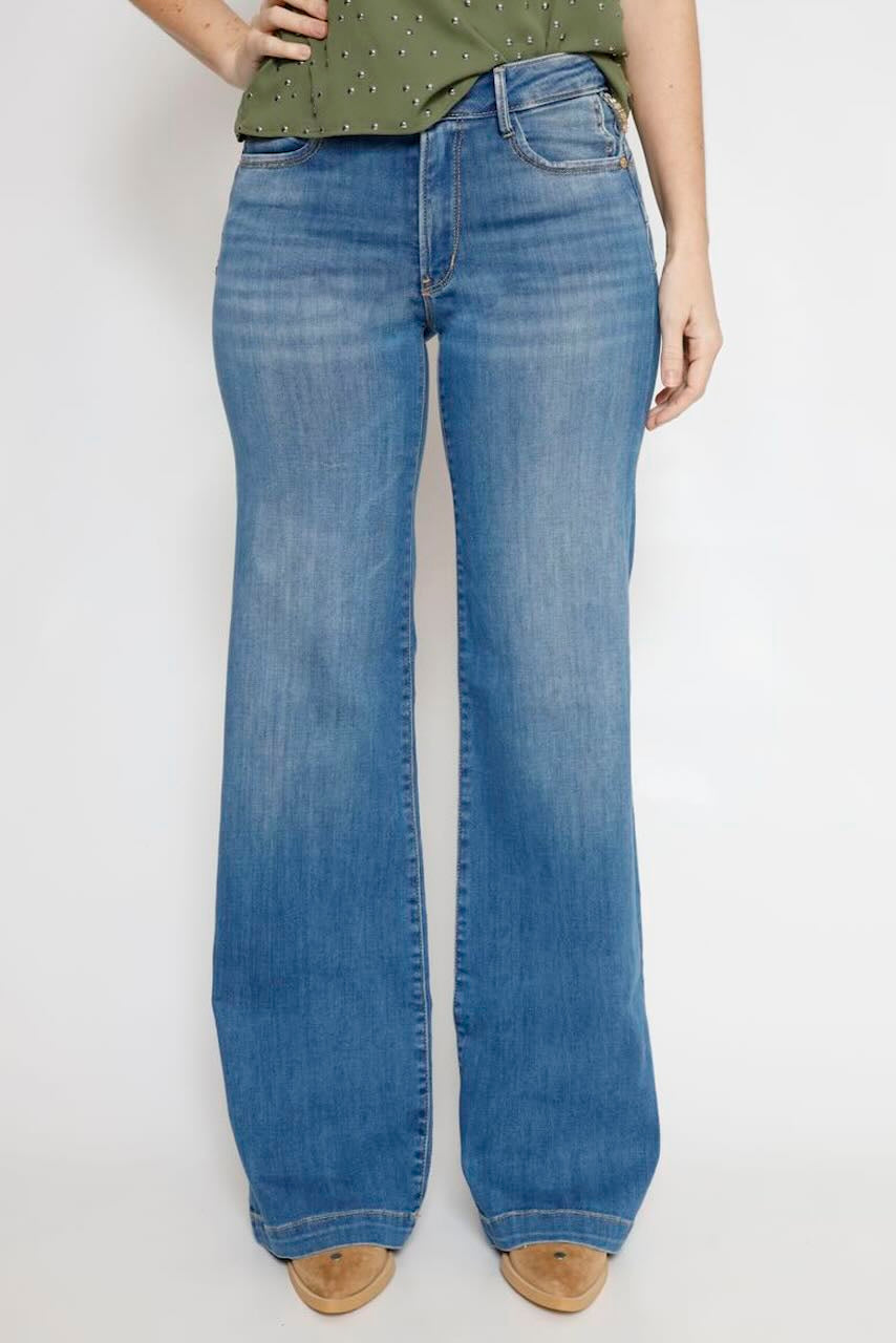 JEANS PULP FLARE JFBARCY-BLUE