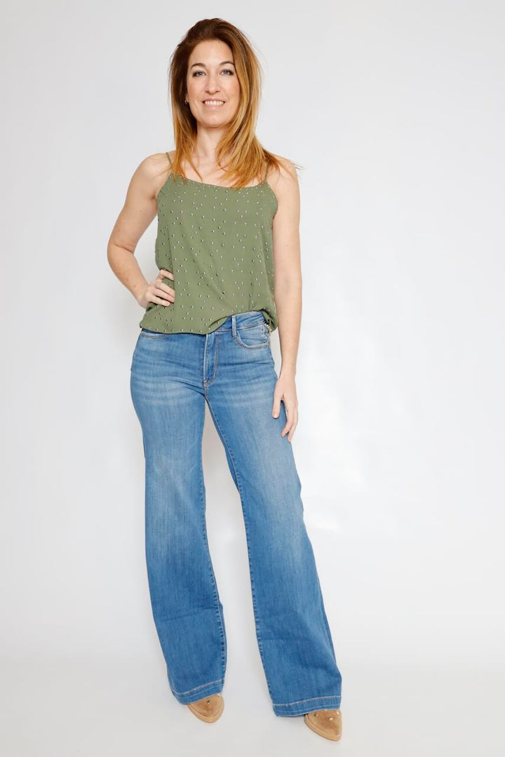 JEANS PULP FLARE JFBARCY-BLUE