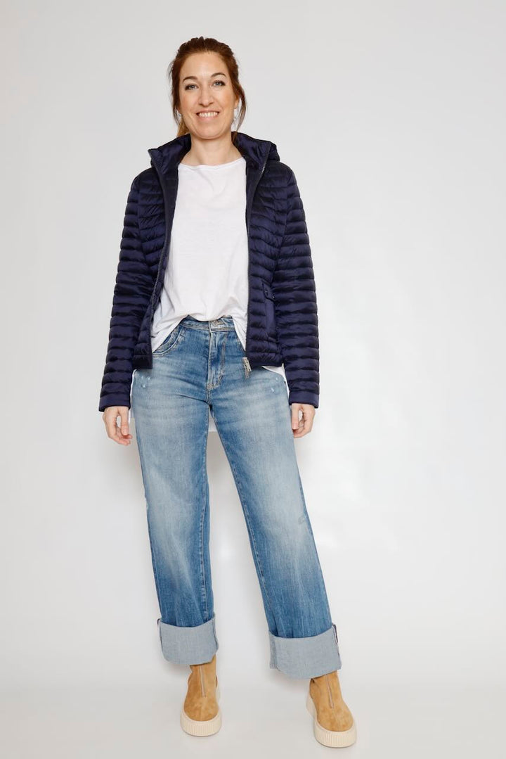 CHAQUETA ACOLCHADA ILDA.7002621-AZUL OSCURO