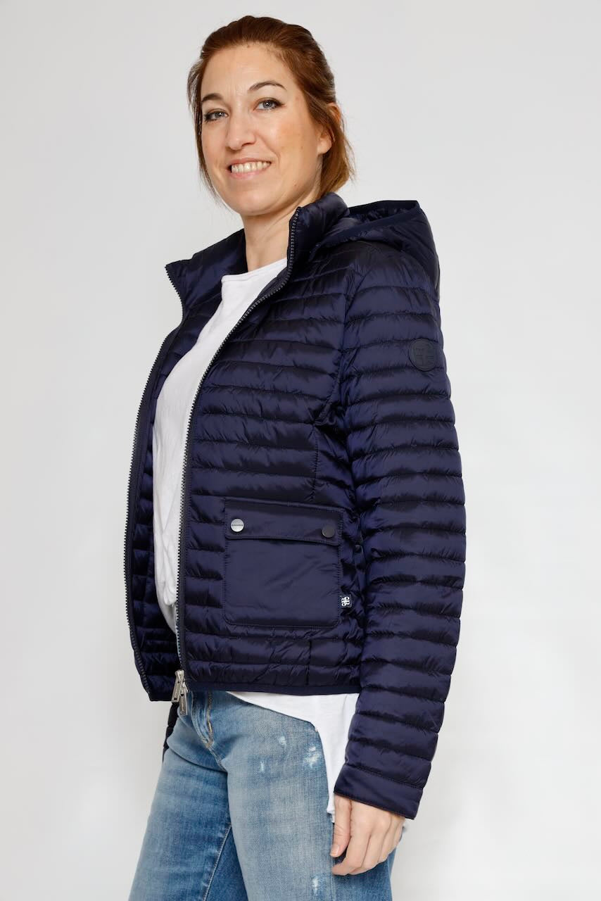 CHAQUETA ACOLCHADA ILDA.7002621-AZUL OSCURO