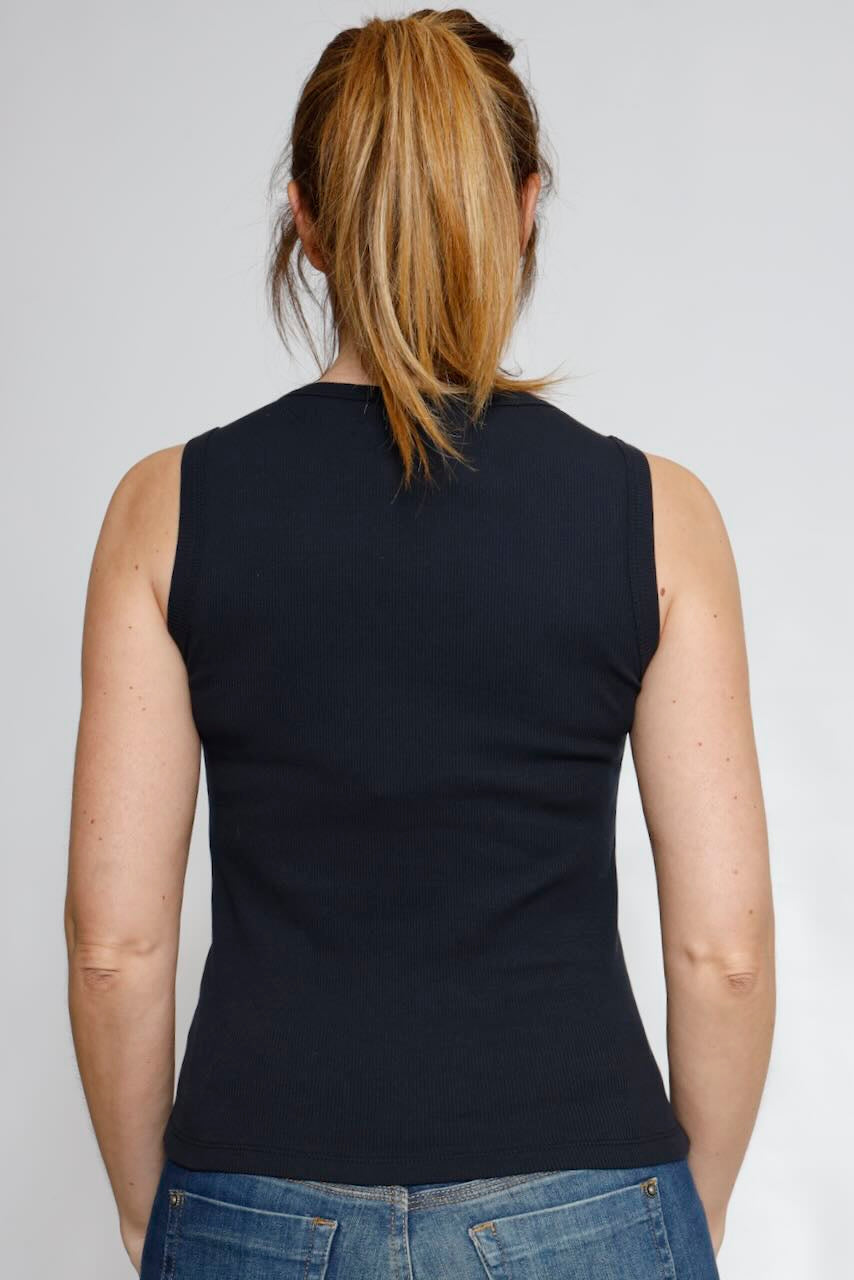 CAMISETA SIN MANGAS UMA.7002621-MARINO