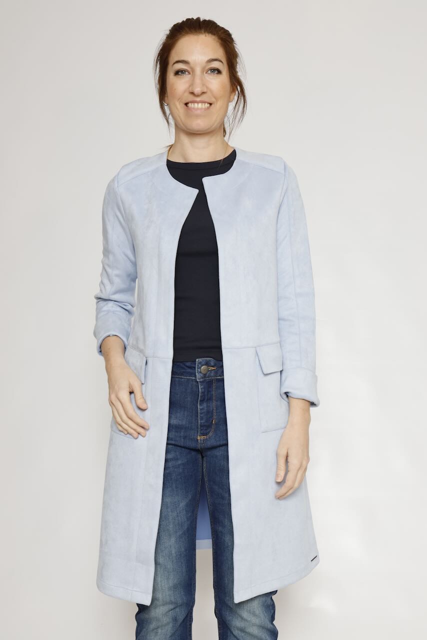 CHAQUETA CAMIEL.7002621-CELESTE