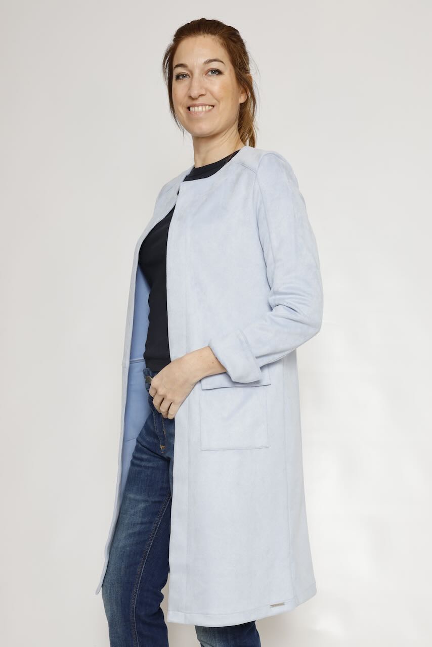 CHAQUETA CAMIEL.7002621-CELESTE