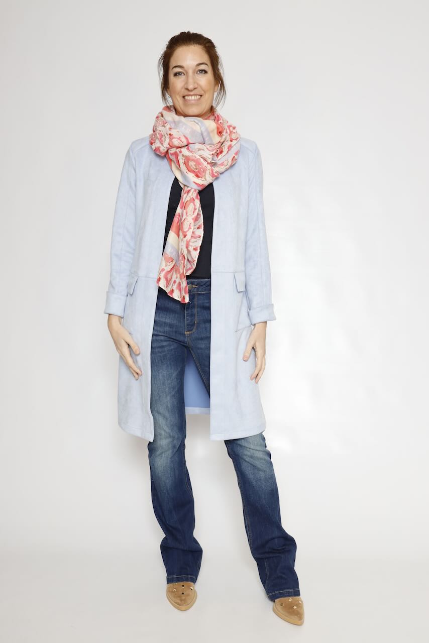 CHAQUETA CAMIEL.7002621-CELESTE