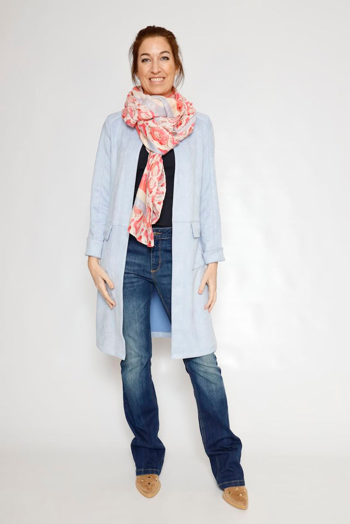 CHAQUETA CAMIEL.7002621-CELESTE