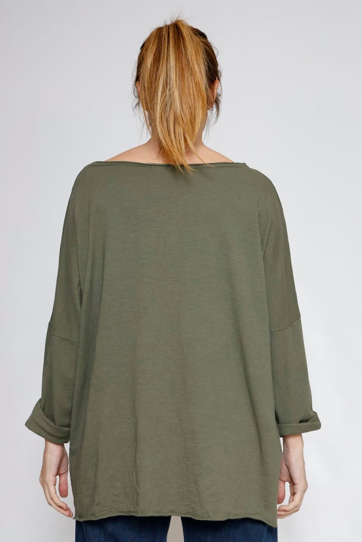 CAMISETA A25GA401-MILITAR