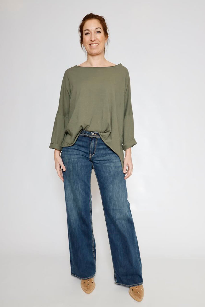 CAMISETA A25GA401-MILITAR