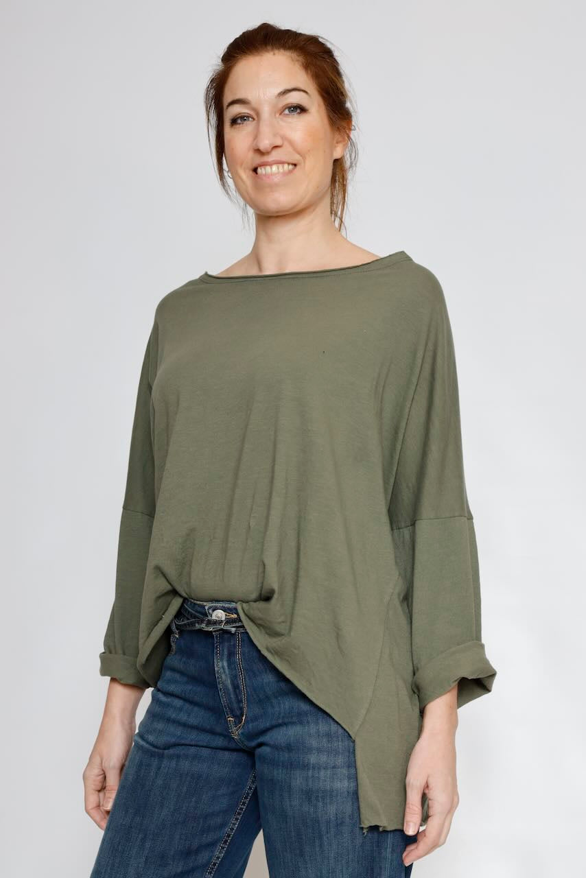 CAMISETA A25GA401-MILITAR