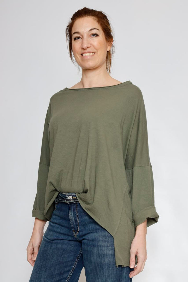 CAMISETA A25GA401-MILITAR