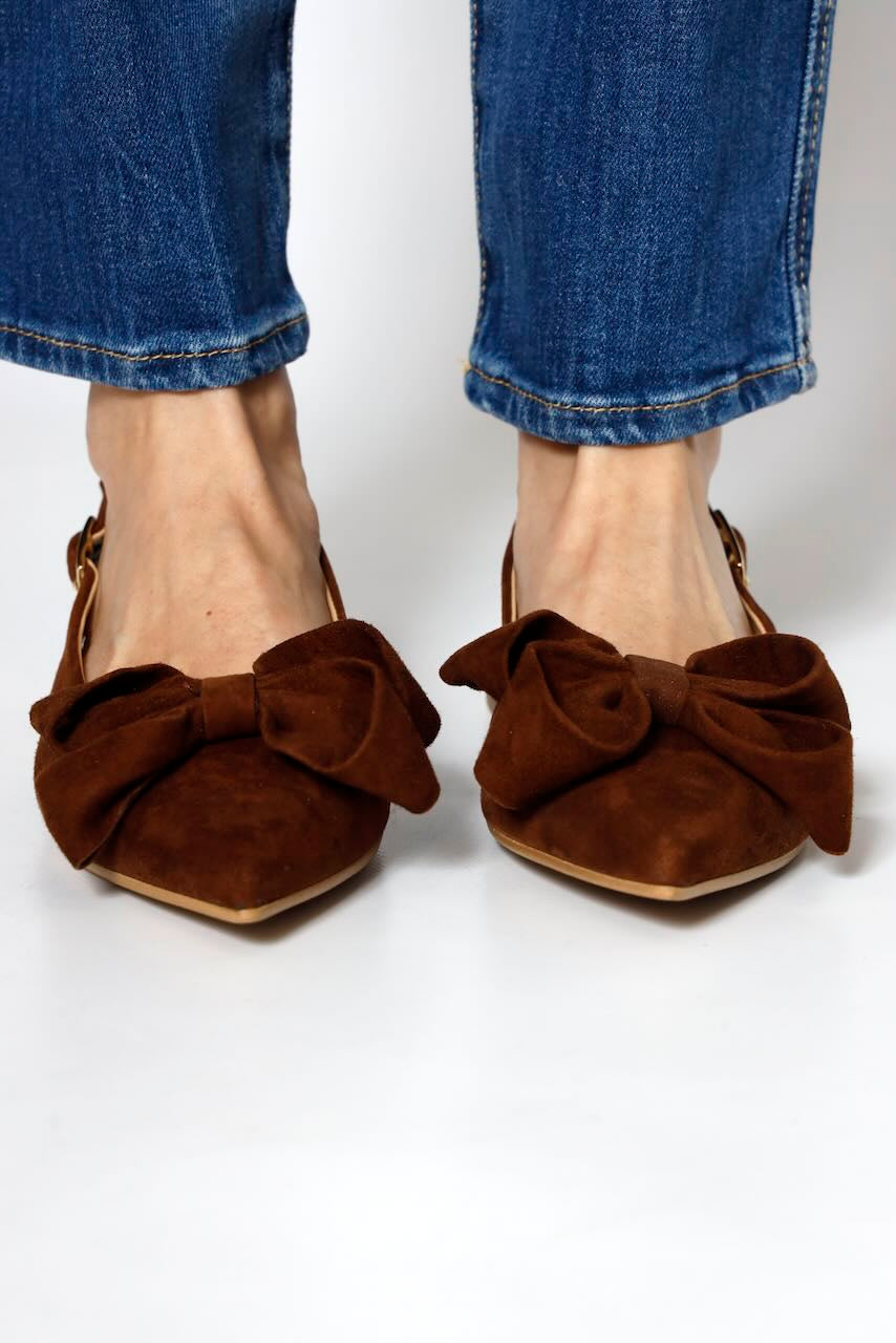 ZAPATO DESTALONADO 12223-CHOCOLATE