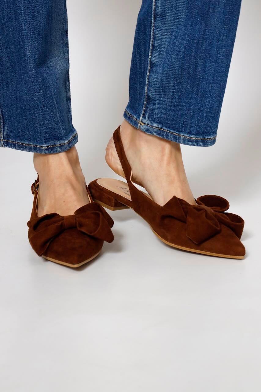 ZAPATO DESTALONADO 12223-CHOCOLATE