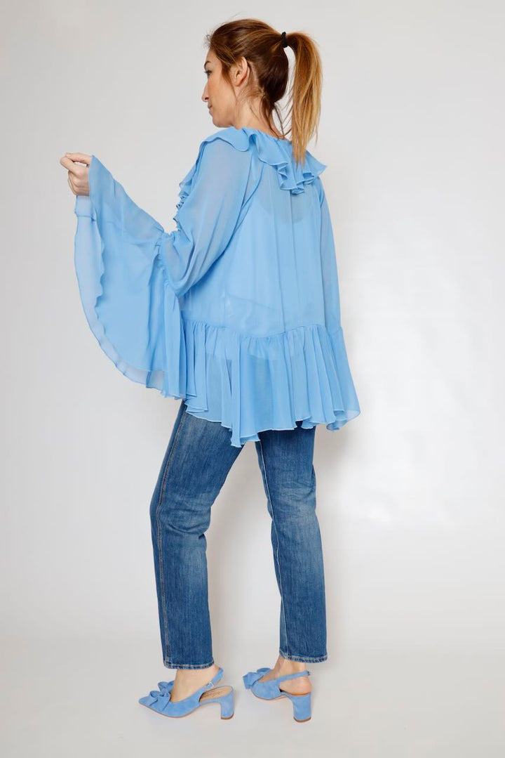 BLUSA 63-2183-AZZURRO