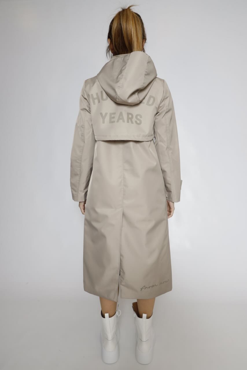 GABARDINA ZJ410-BEIGE