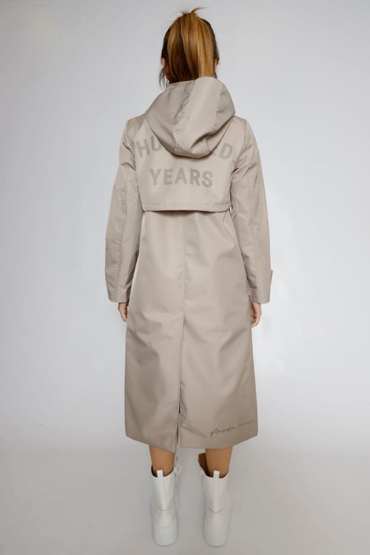 GABARDINA ZJ410-BEIGE