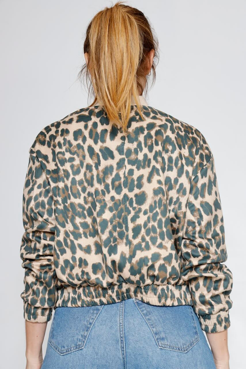 BOMBER ARFI.7002621-ANIMAL PRINT