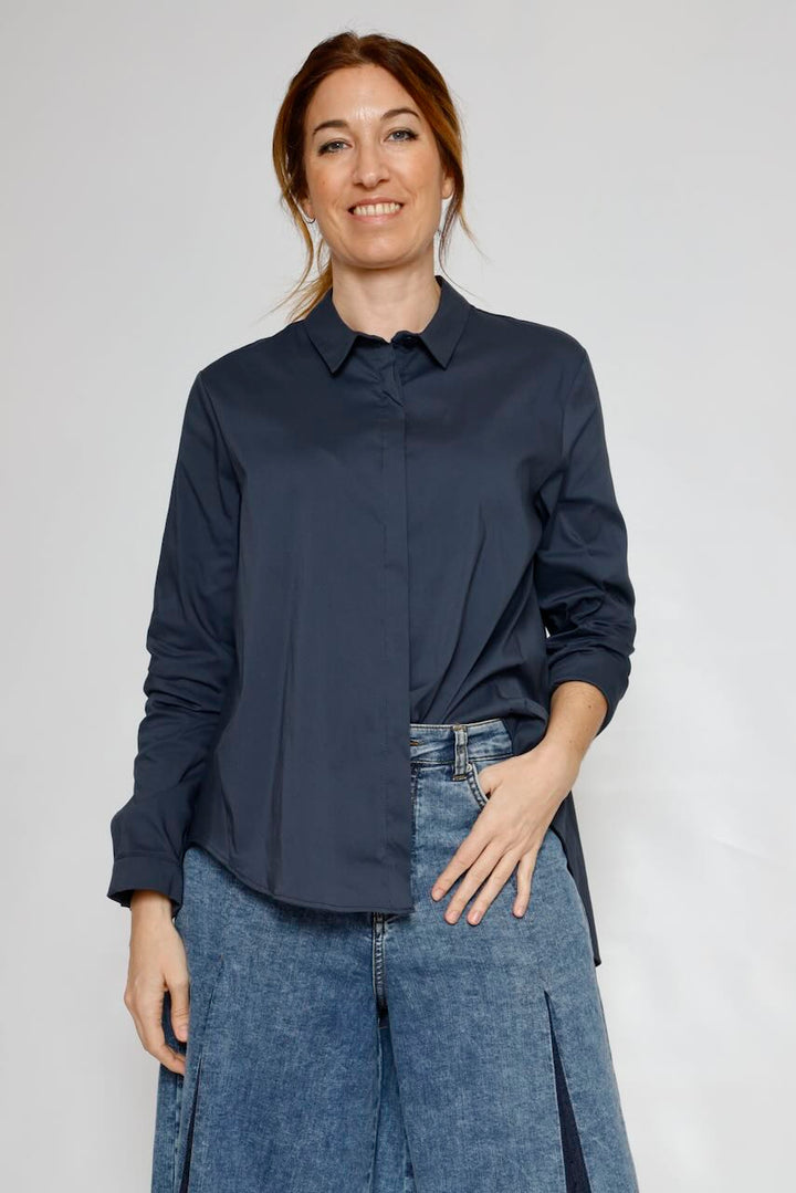 SHORT SHIRT CED4FDK-NAVY