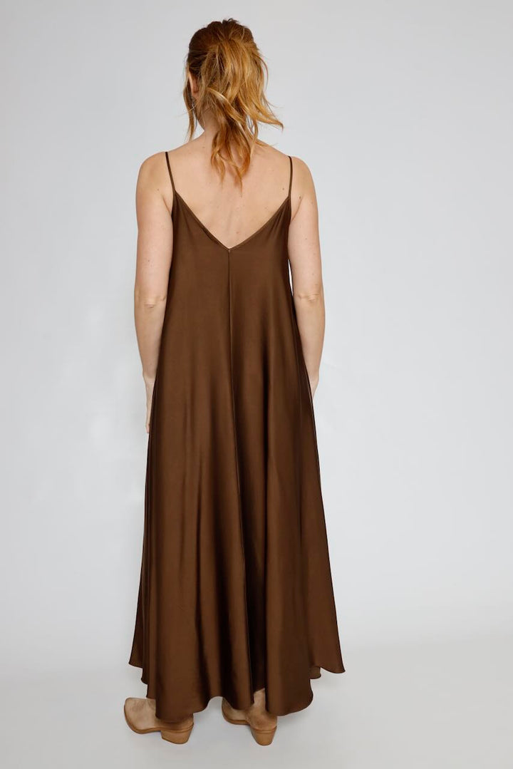 VESTIDO RP9AR21-MARRON