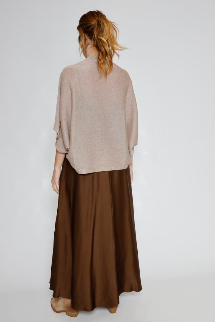 CHAQUETA CAPA BY10033-TAUPE