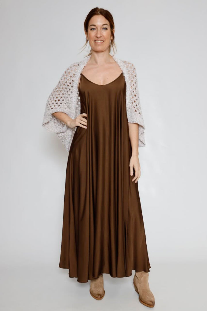 CHAQUETA-CAPA BY10036-TAUPE