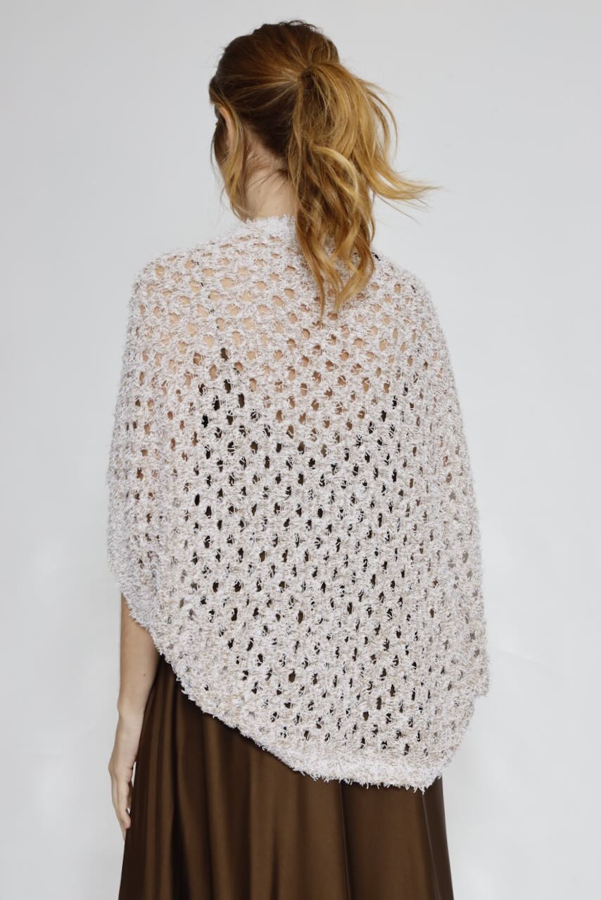 CHAQUETA-CAPA BY10036-TAUPE