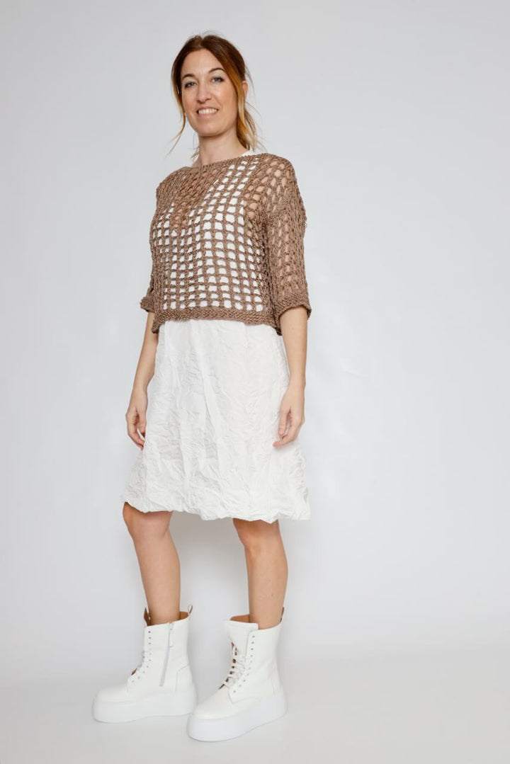 VESTIDO BY10238-BLANCO