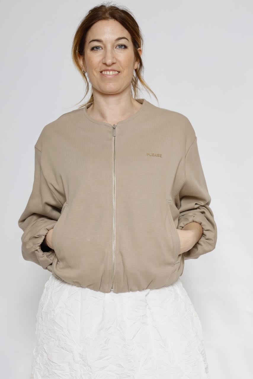 BOMBER F855P26M26-TAUPE