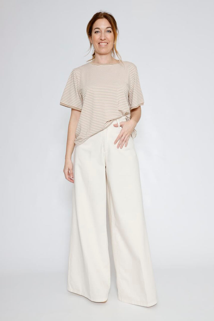 PANTALON BY10233-LATTE