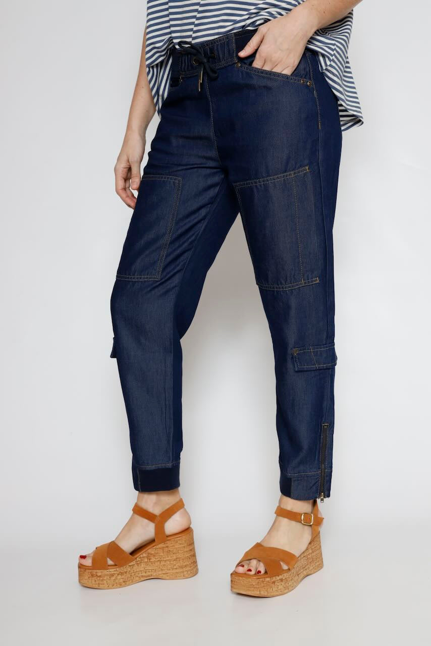 PANTALÓN CARGO CELINE-MAURICIA DARK