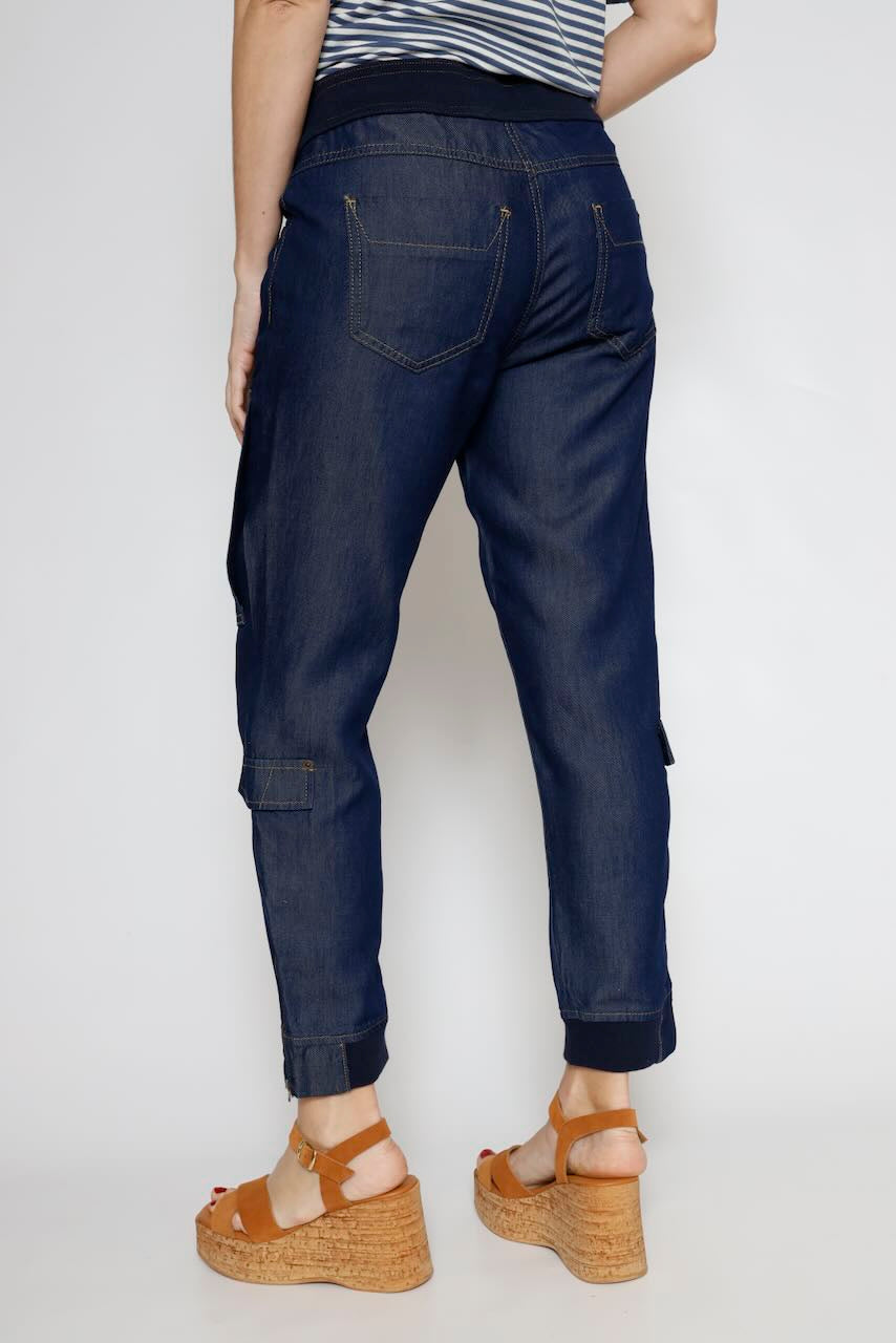 PANTALÓN CARGO CELINE-MAURICIA DARK