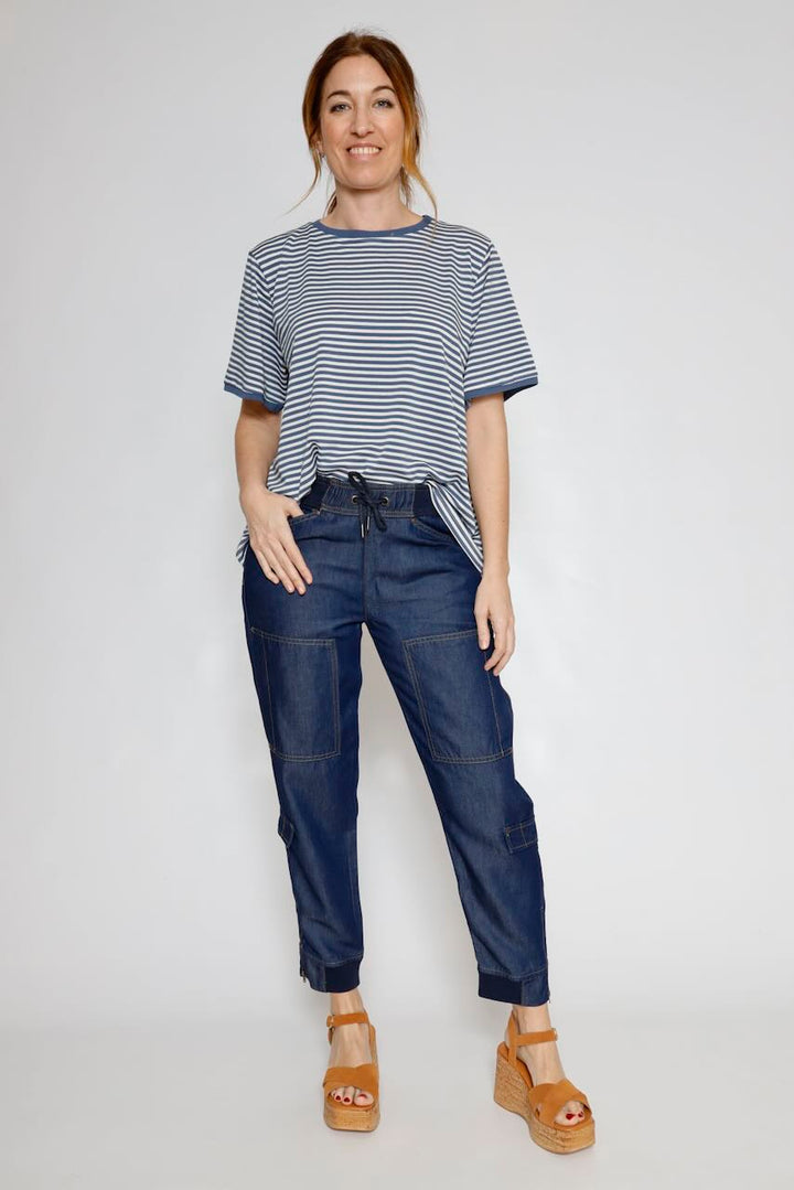 PANTALÓN CARGO CELINE-MAURICIA DARK