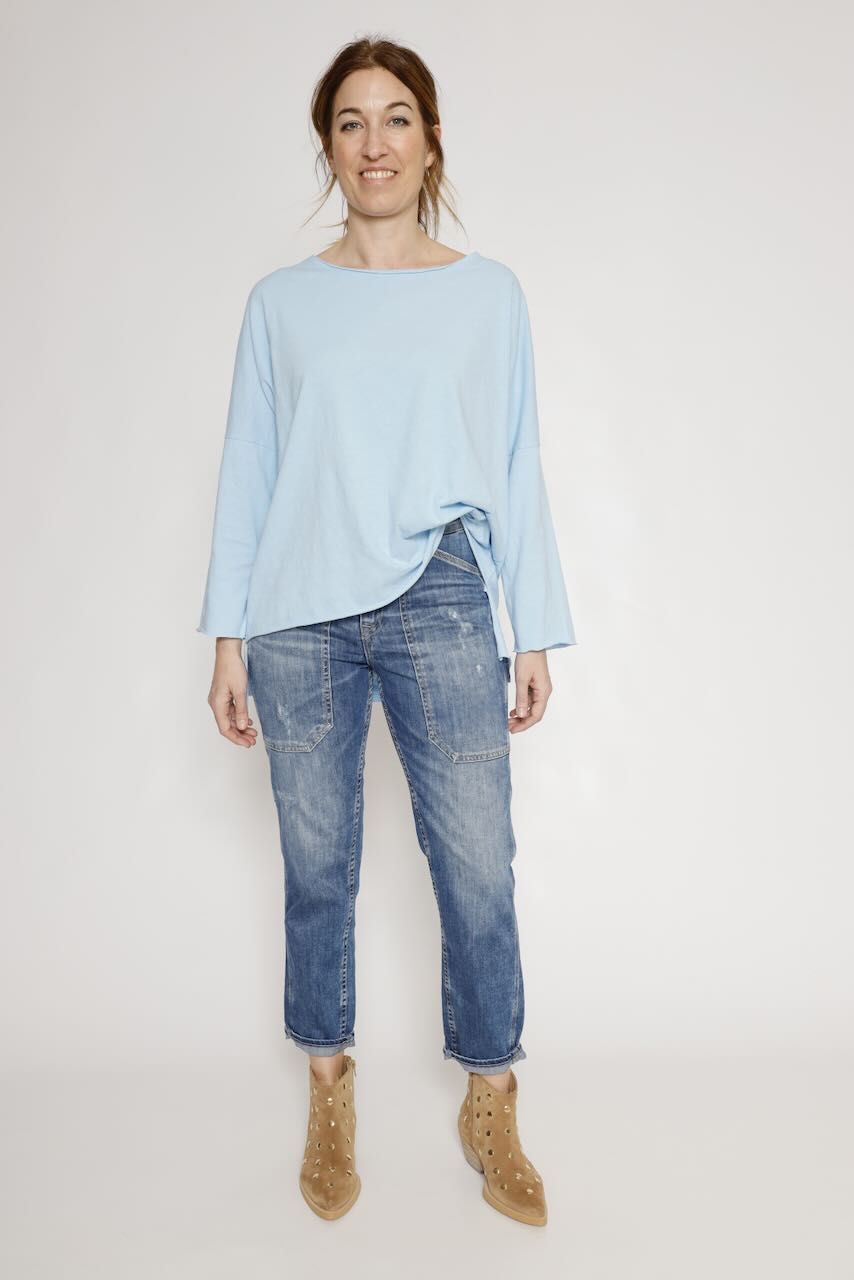 CAMISETA P26GA402-CELESTE