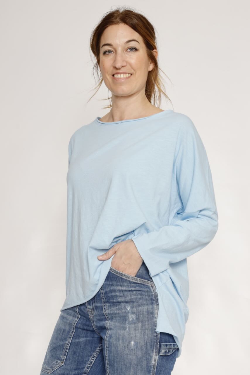 CAMISETA P26GA402-CELESTE