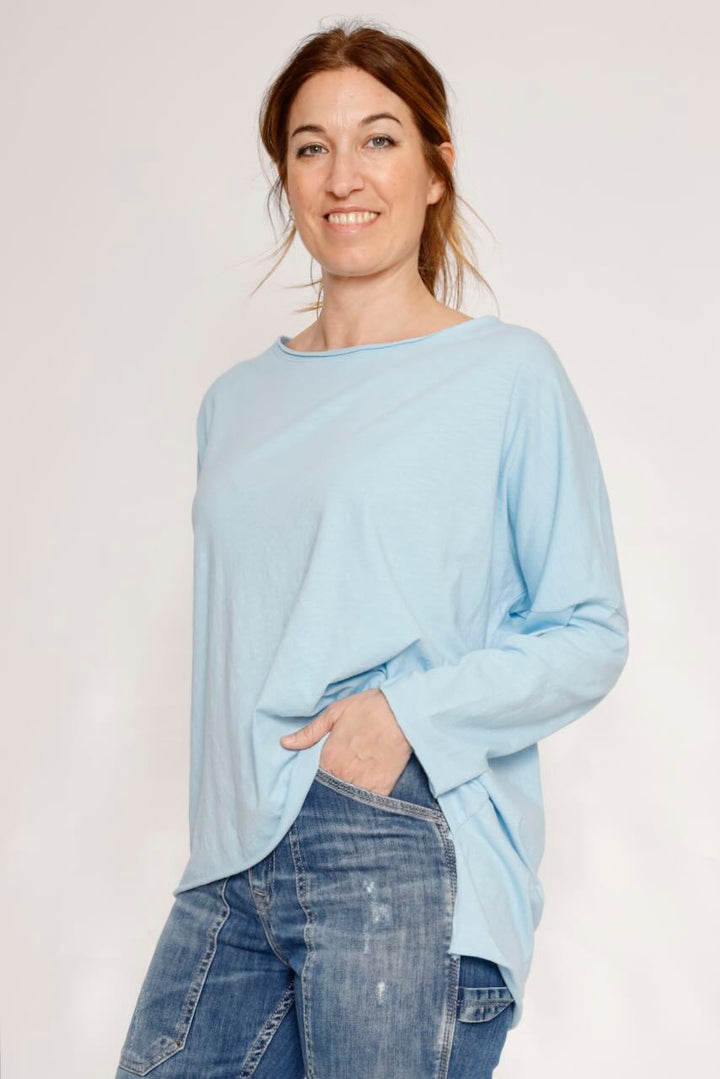 CAMISETA P26GA402-CELESTE