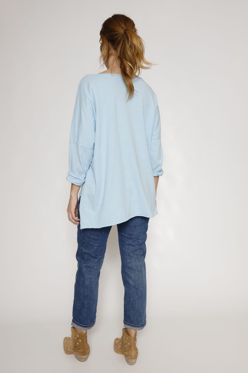 CAMISETA P26GA402-CELESTE