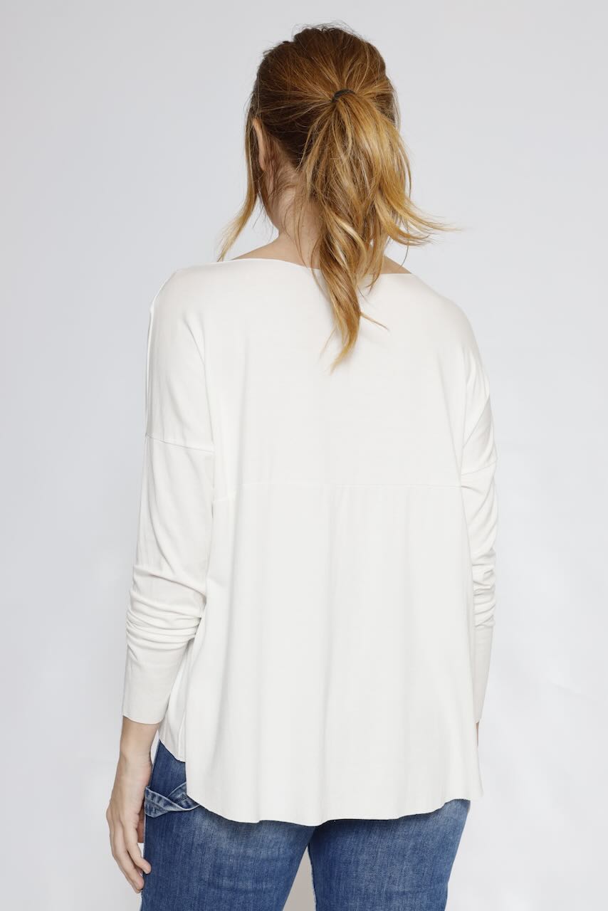 CAMISETA OVER  P26BU408-LATTE