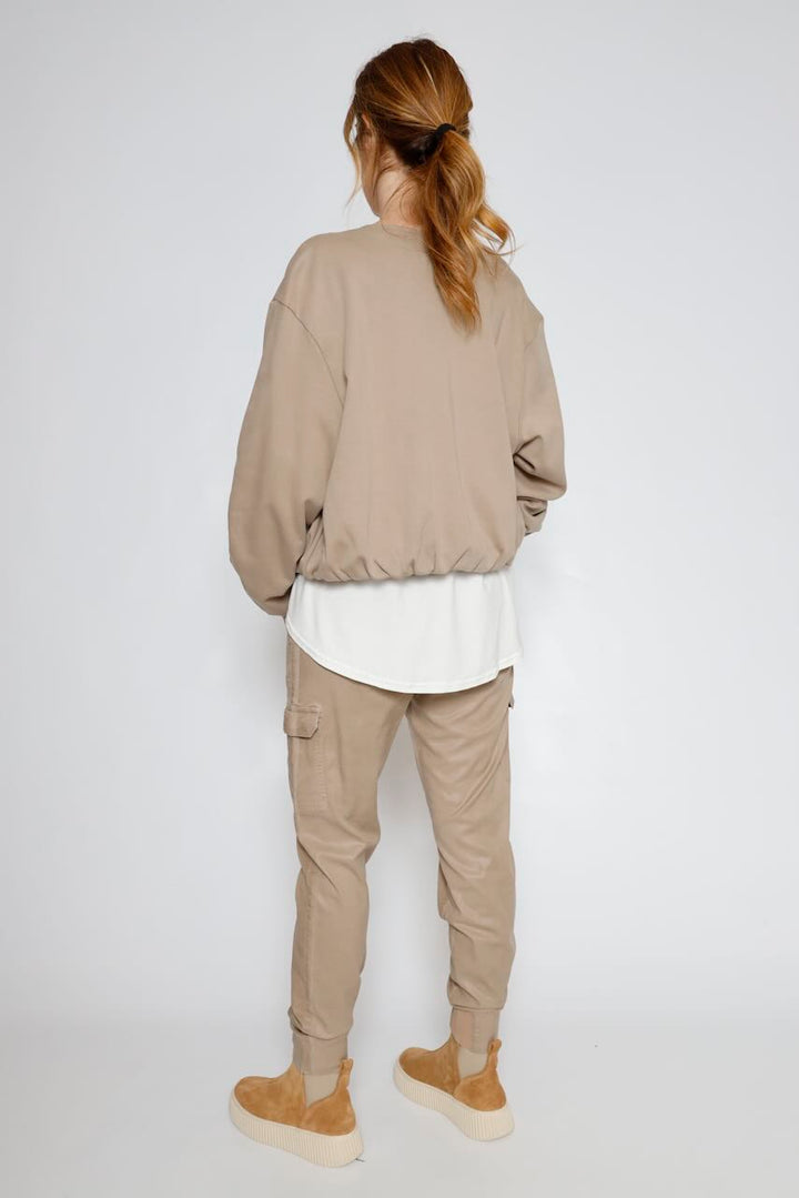 BOMBER F855P26M26-TAUPE