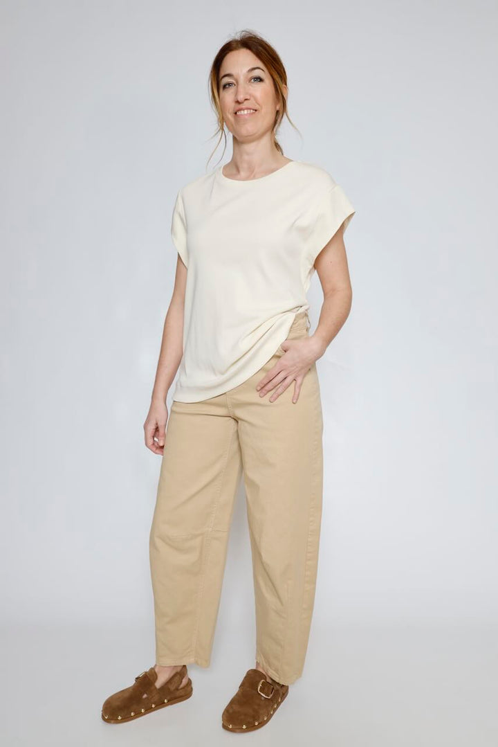 CAMISETA BY10207-LATTE