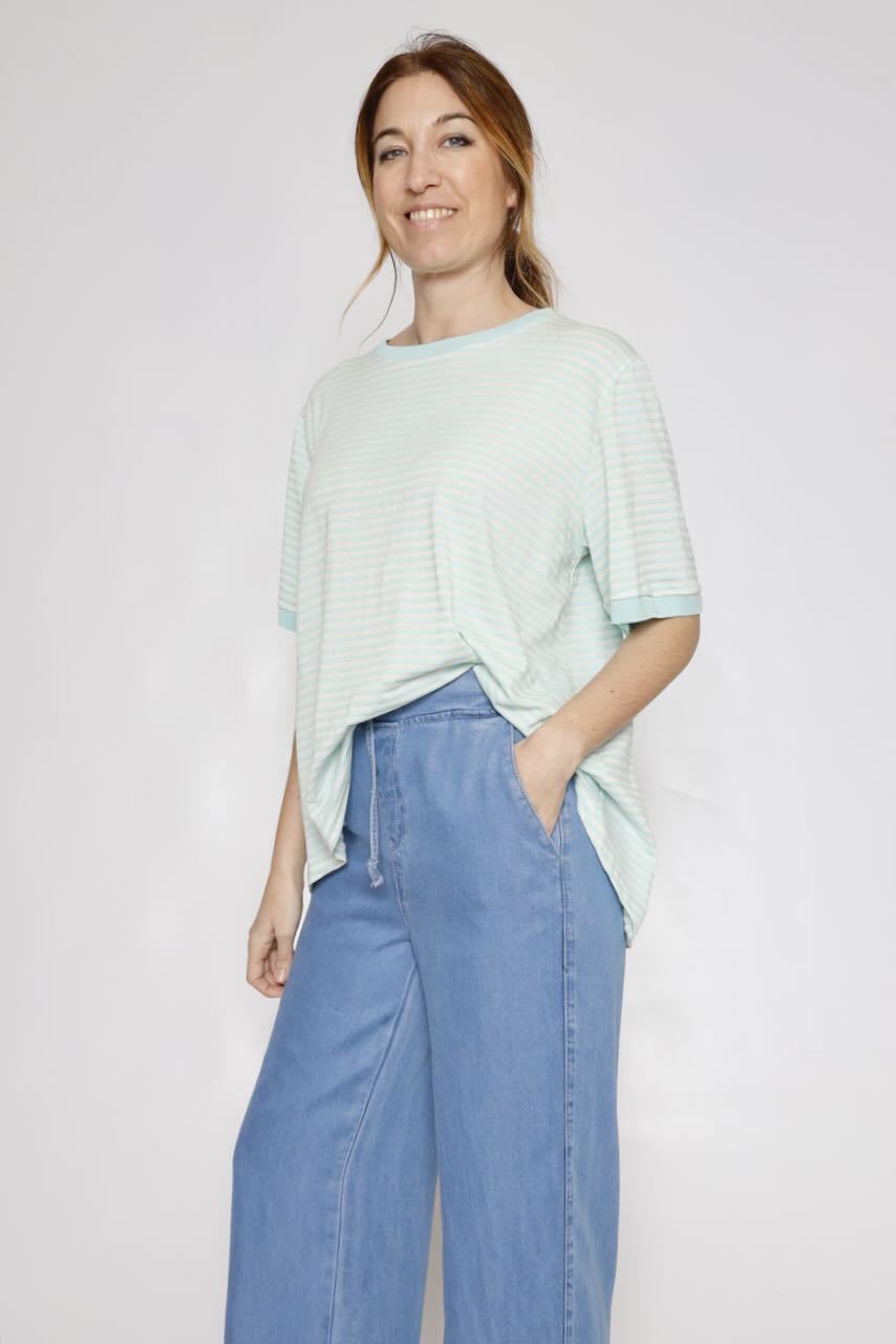 CAMISETA BY10306-TURQUESA