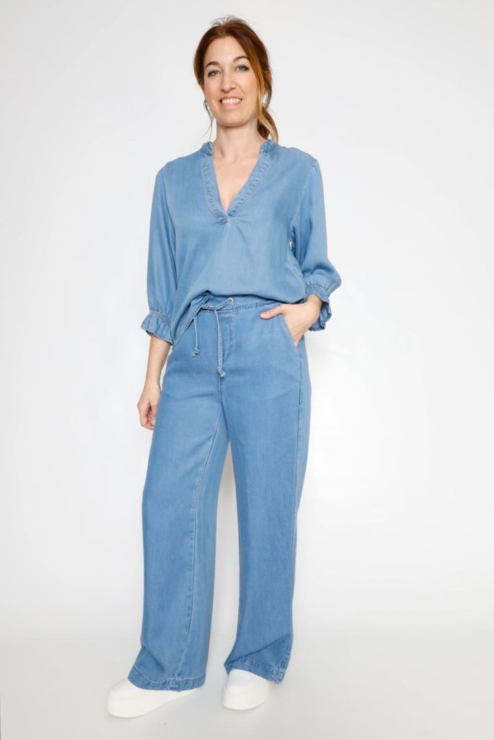 BLUSA KAMAR.7002621-BLU DENIM