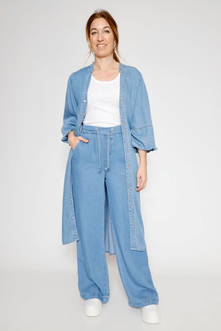 PANTALÓN  ANETTESHORT.7002621-BLU DENIM