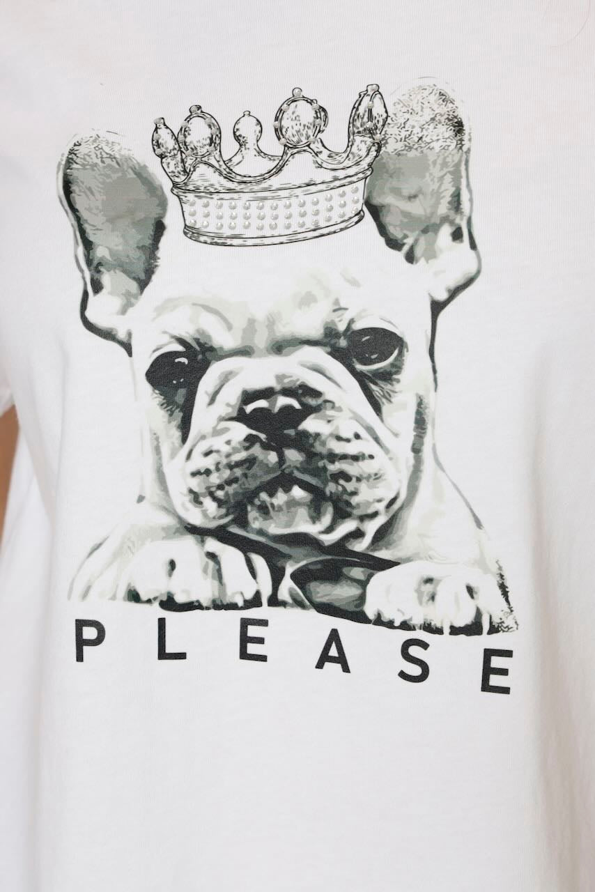 CAMISETA T7663P4C15-BLANCO