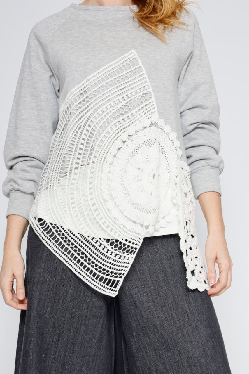 SUDADERA P26DL413-GRIS