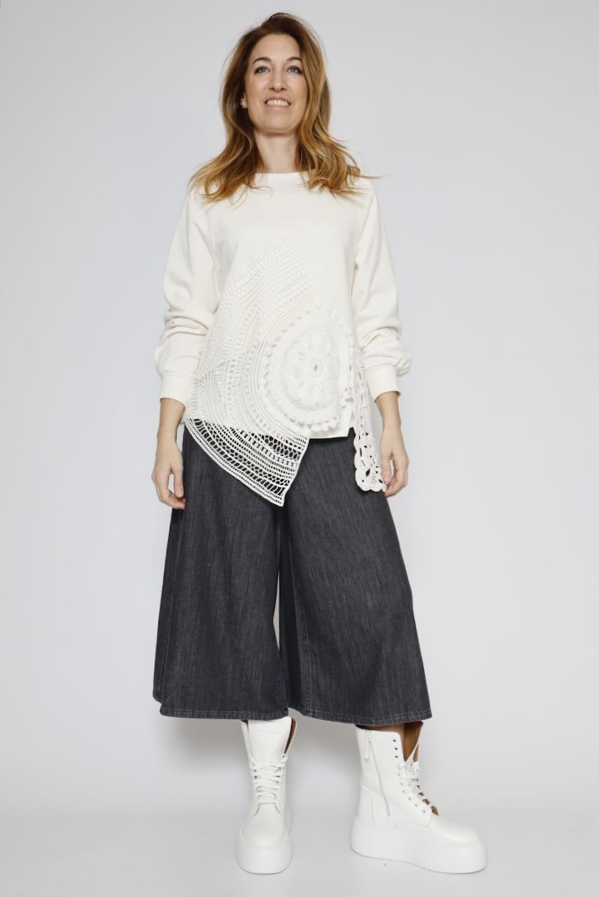 SUDADERA P26DL413-LATTE